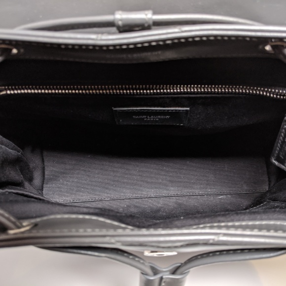 SOLD Saint Laurent LouLou Grey Backpack - Picture 4 of 8